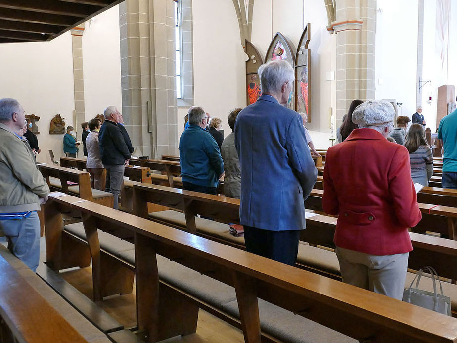 Pfingsten in der renovierten Stadtpfarrkirche St. Crescentius (Foto: Karl-Franz Thiede)